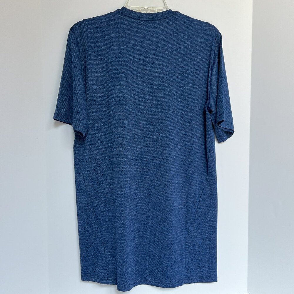 NIKE Men Dri-Fit Utility Static Training Tee Size Medium-Tall BLUE NWT MSRP $40 - Picture 5 of 11
